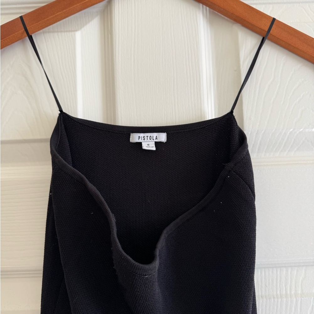 Pistola Black and White Mavo Midi Dress - Picture 3 of 3